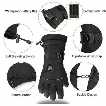 Smart electrically heated gloves